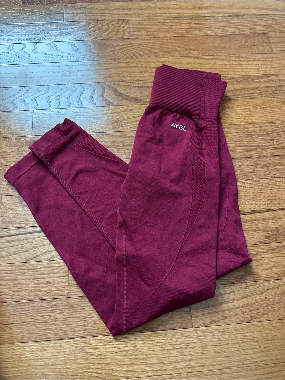 AYBL Burgundy  Active Leggings